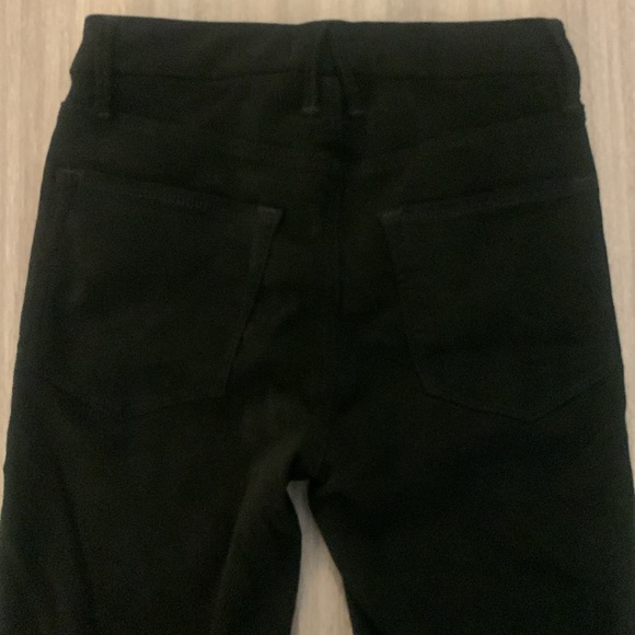 Good American Faux Suede Good Legs Crop Pants - Size 6 - Picture 8 of 10